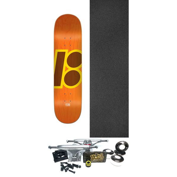 Plan B Skateboards Stained Assorted Colors Skateboard Deck - 7.87" x 31.75" - Complete Skateboard Bundle